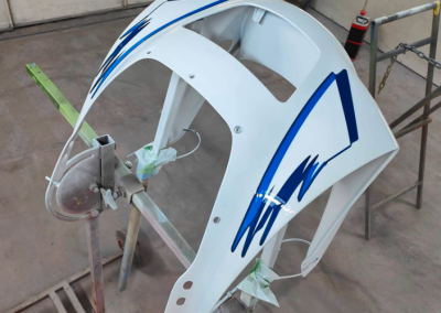 Motorbike front end fairing