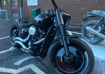 Harley Davidson Front View