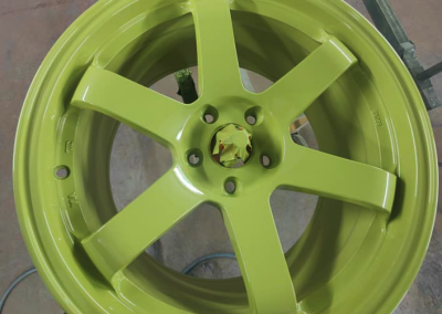 Alloy Wheel Green